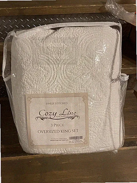 Cozy Line Quilted Bedspread 3pc.