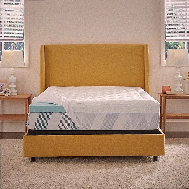 Dreamlife 3" Gel Memory Foam Mattress Topper with Cooling Cover