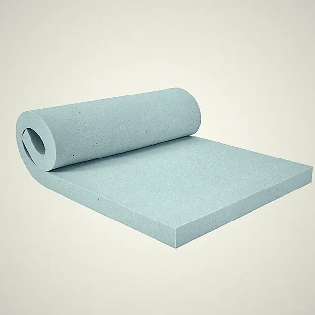 Sealy Blue Swirl TrueForm 2 Inch Memory Foam Mattress Topper, California King