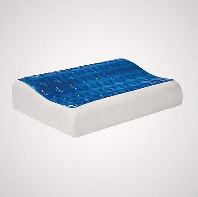 Sealy Cooling Gel Contour Memory Foam Pillow, 20" L x 15" W x 5" H