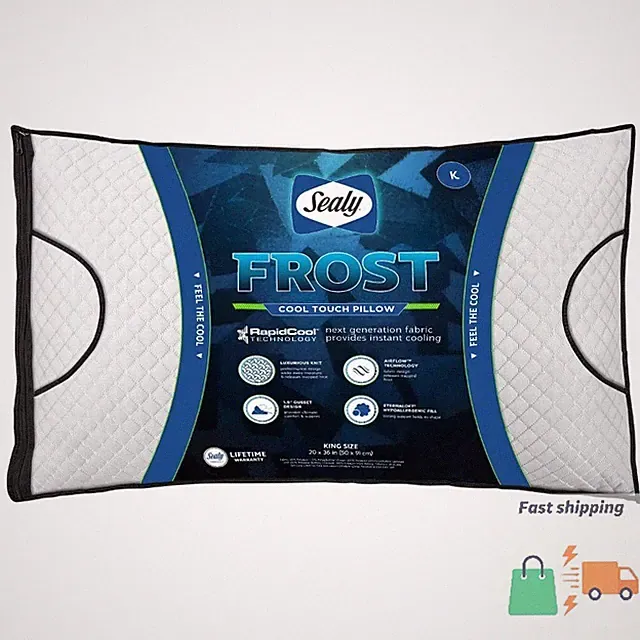 Sealy Frost Bed Pillow Size King
