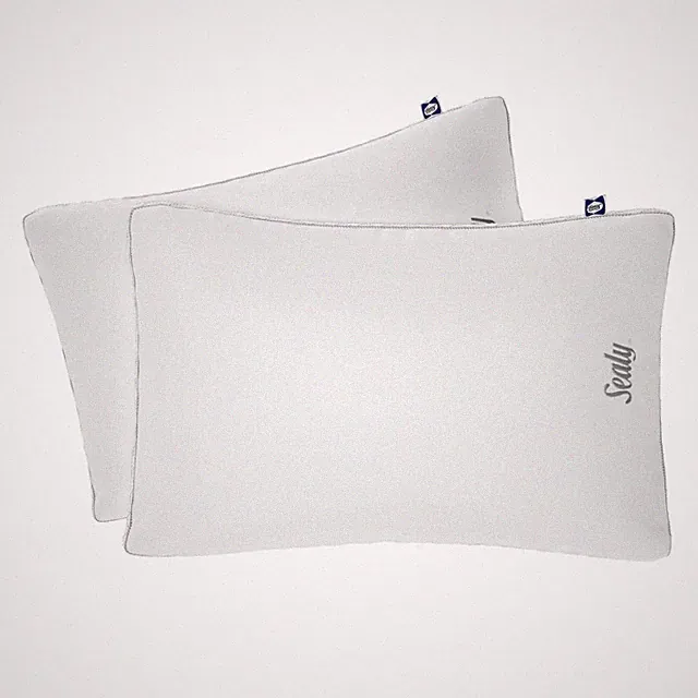 Sealy Sterling Collection Down-Alternative Pillow, KING. 2-pack.