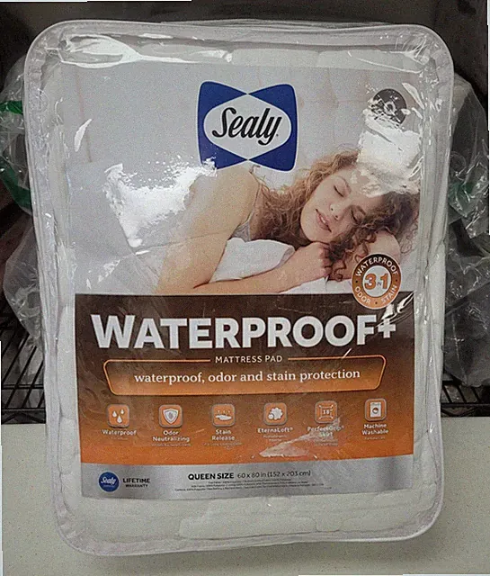Sealy Waterproof Mattress Pad Queen