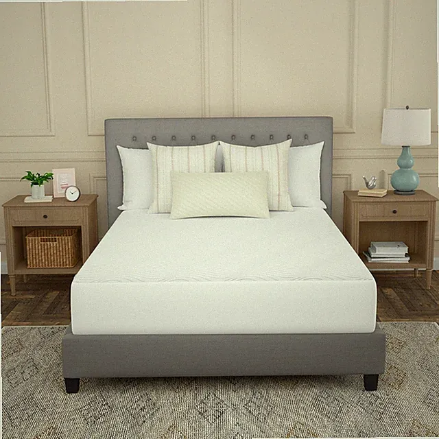 Sealy Waterproof Stain-Resistant Mattress Protector Queen White